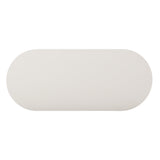 Bella Cream Oval Coffee Table by TOV Furniture at Eve Furniture