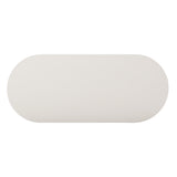 Bella Cream Oval Coffee Table by TOV Furniture at Eve Furniture