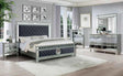 Bella Grey Panel Bedroom Set by New Era Innovations at Eve Furniture