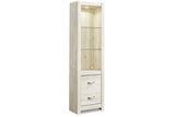 Bellaby Whitewash 4-Piece Entertainment Center by Ashley at Eve Furniture