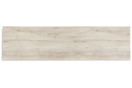 Bellaby Whitewash 4-Piece Entertainment Center by Ashley at Eve Furniture