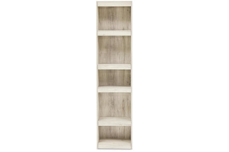 Bellaby Whitewash 4-Piece Entertainment Center by Ashley at Eve Furniture