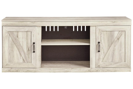 Bellaby Whitewash 60" TV Stand by Ashley at Eve Furniture