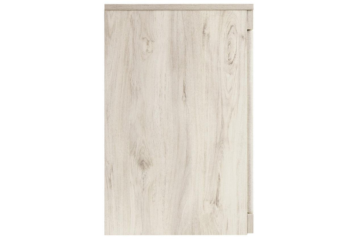 Bellaby Whitewash 60" TV Stand by Ashley at Eve Furniture