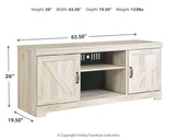 Bellaby Whitewash 63" TV Stand by Ashley at Eve Furniture
