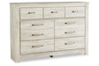 Bellaby Whitewash Dresser by Ashley at Eve Furniture