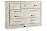 Bellaby Whitewash Dresser by Ashley at Eve Furniture