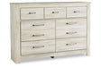 Bellaby Whitewash Dresser by Ashley at Eve Furniture