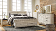 Bellaby Whitewash Footboard Storage Platform Bedroom Set by Ashley at Eve Furniture