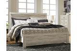 Bellaby Whitewash King Panel Bed by Ashley at Eve Furniture