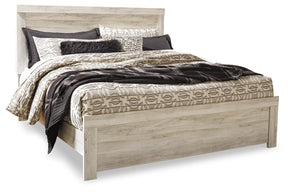 Bellaby Whitewash King Panel Bed by Ashley at Eve Furniture