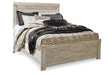 Bellaby Whitewash Queen Panel Bed by Ashley at Eve Furniture