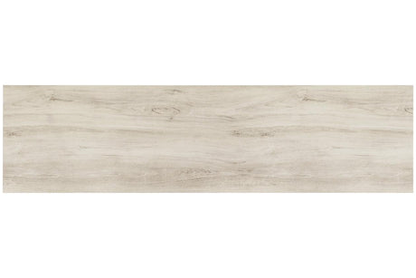 Bellaby Whitewash TV Stand with Electric Fireplace by Ashley at Eve Furniture