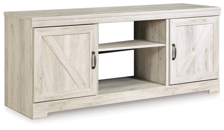 Bellaby Whitewash 63" TV Stand by Ashley at Eve Furniture