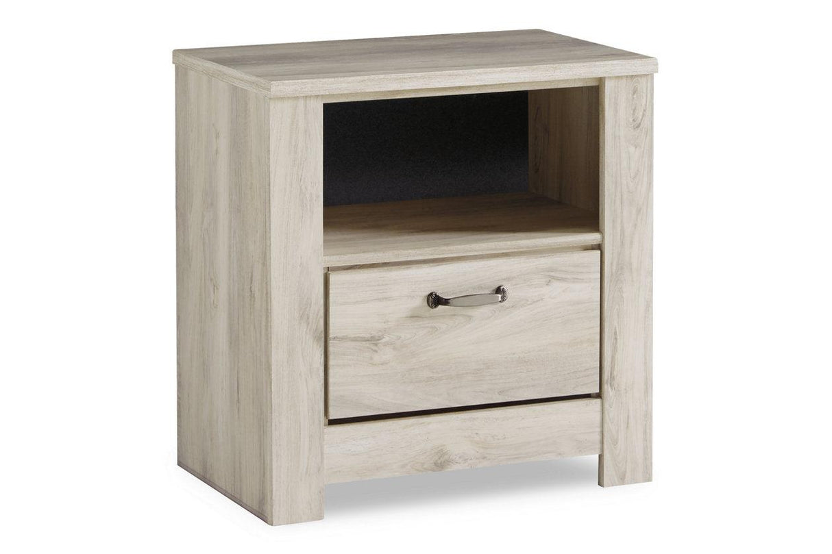 Bellaby Whitewash Nightstand by Ashley at Eve Furniture