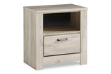Bellaby Whitewash Nightstand by Ashley at Eve Furniture