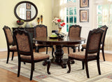 Bellagio Brown Cherry Dining Table Only by Furniture of America at Eve Furniture