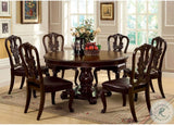 Bellagio Cherry Dining Table by Furniture of America at Eve Furniture