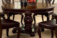 Bellagio Cherry Dining Table Only by Furniture of America at Eve Furniture