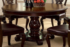 Bellagio Cherry Dining Table Only by Furniture of America at Eve Furniture
