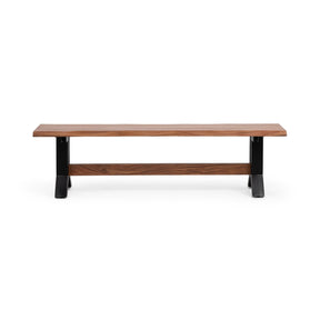 Bellamy Amber Brown 66" Dining Bench by Classic Home at Eve Furniture
