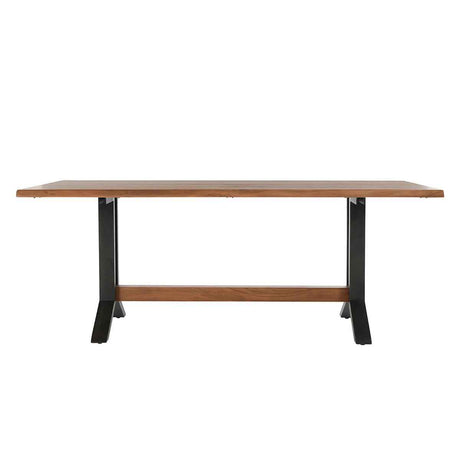 Bellamy Dining Table - Amber Brown by Classic Home at Eve Furniture