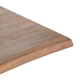 Bellamy Honey/Black Solid Wood Dining Table by Classic Home at Eve Furniture
