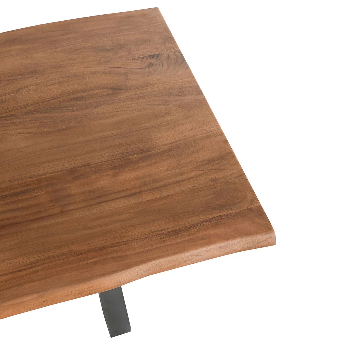 Bellamy Honey/Black Solid Wood Dining Table by Classic Home at Eve Furniture