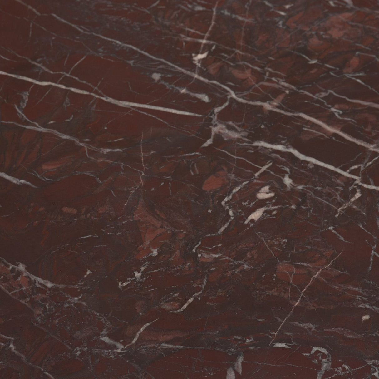 Bellancia Rosso Red Levanto Marble Pedastal Side Table by Mercana at Eve Furniture