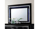 Bellanova Black 4-Piece Queen Bedroom Set by Furniture of America at Eve Furniture