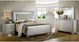 Bellanova Silver 4-Piece Queen Bedroom Set by Furniture of America at Eve Furniture