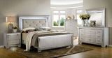 Bellanova Silver LED King Bed by Furniture of America at Eve Furniture
