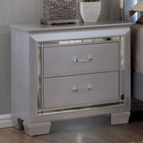 Bellanova Silver Night Stand by Furniture of America at Eve Furniture