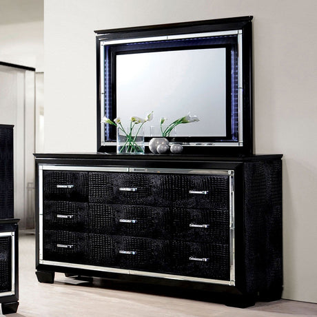 Bellanova Black Dresser by Furniture of America at Eve Furniture