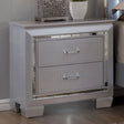 Bellanova Silver Night Stand by Furniture of America at Eve Furniture