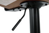 Bellatier Brown Adjustable Height Barstool by Ashley at Eve Furniture