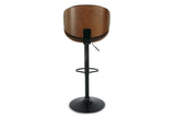 Bellatier Brown Adjustable Height Barstool by Ashley at Eve Furniture