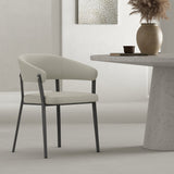 Belle Dining Chair in Oatmeal by Manhattan Comfort at Eve Furniture