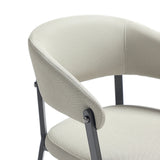 Belle Dining Chair in Oatmeal by Manhattan Comfort at Eve Furniture