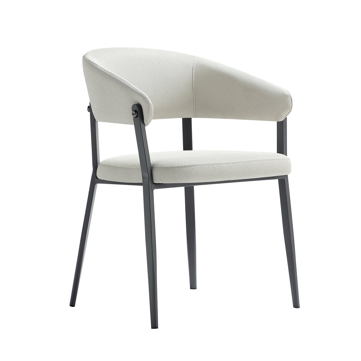 Belle Dining Chair in Oatmeal by Manhattan Comfort at Eve Furniture
