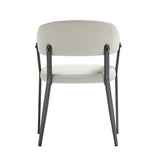 Belle Dining Chair in Oatmeal by Manhattan Comfort at Eve Furniture