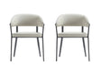 Belle Dining Chair in Oatmeal (set of 2) by Manhattan Comfort at Eve Furniture
