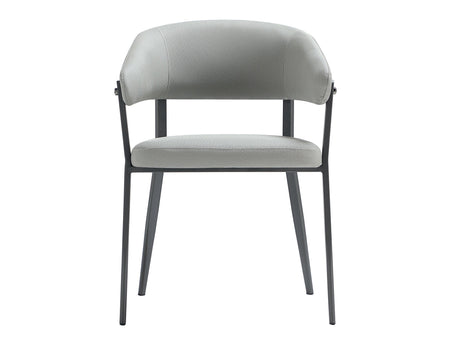 Belle Dining Chair in Stone Grey by Manhattan Comfort at Eve Furniture
