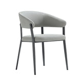 Belle Dining Chair in Stone Grey by Manhattan Comfort at Eve Furniture