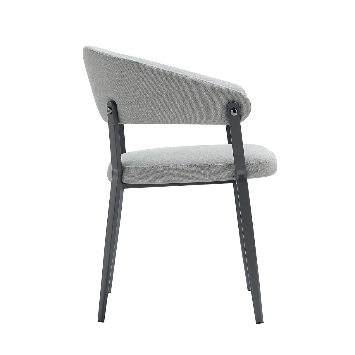 Belle Dining Chair in Stone Grey by Manhattan Comfort at Eve Furniture