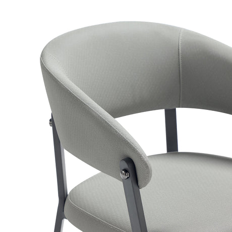 Belle Dining Chair in Stone Grey (set of 4) by Manhattan Comfort at Eve Furniture