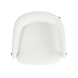 Belle Dining Chair in White by Manhattan Comfort at Eve Furniture
