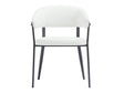 Belle Dining Chair in White by Manhattan Comfort at Eve Furniture