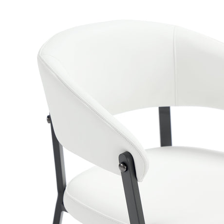 Belle Dining Chair in White (set of 4) by Manhattan Comfort at Eve Furniture