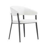 Belle Dining Chair in White (set of 4) by Manhattan Comfort at Eve Furniture
